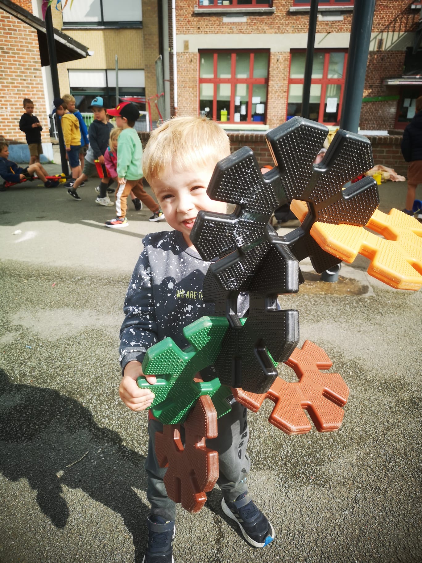 Bouwset polydron en octoplay
