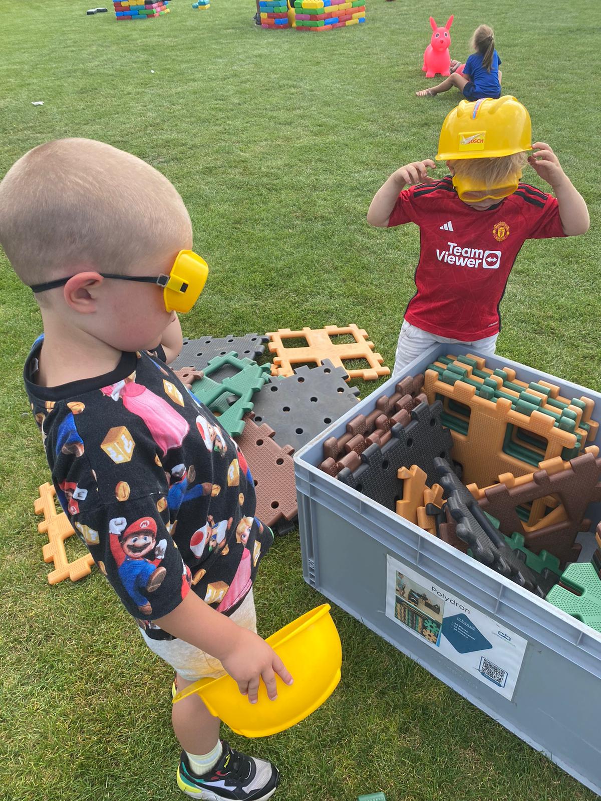 Bouwset polydron en octoplay