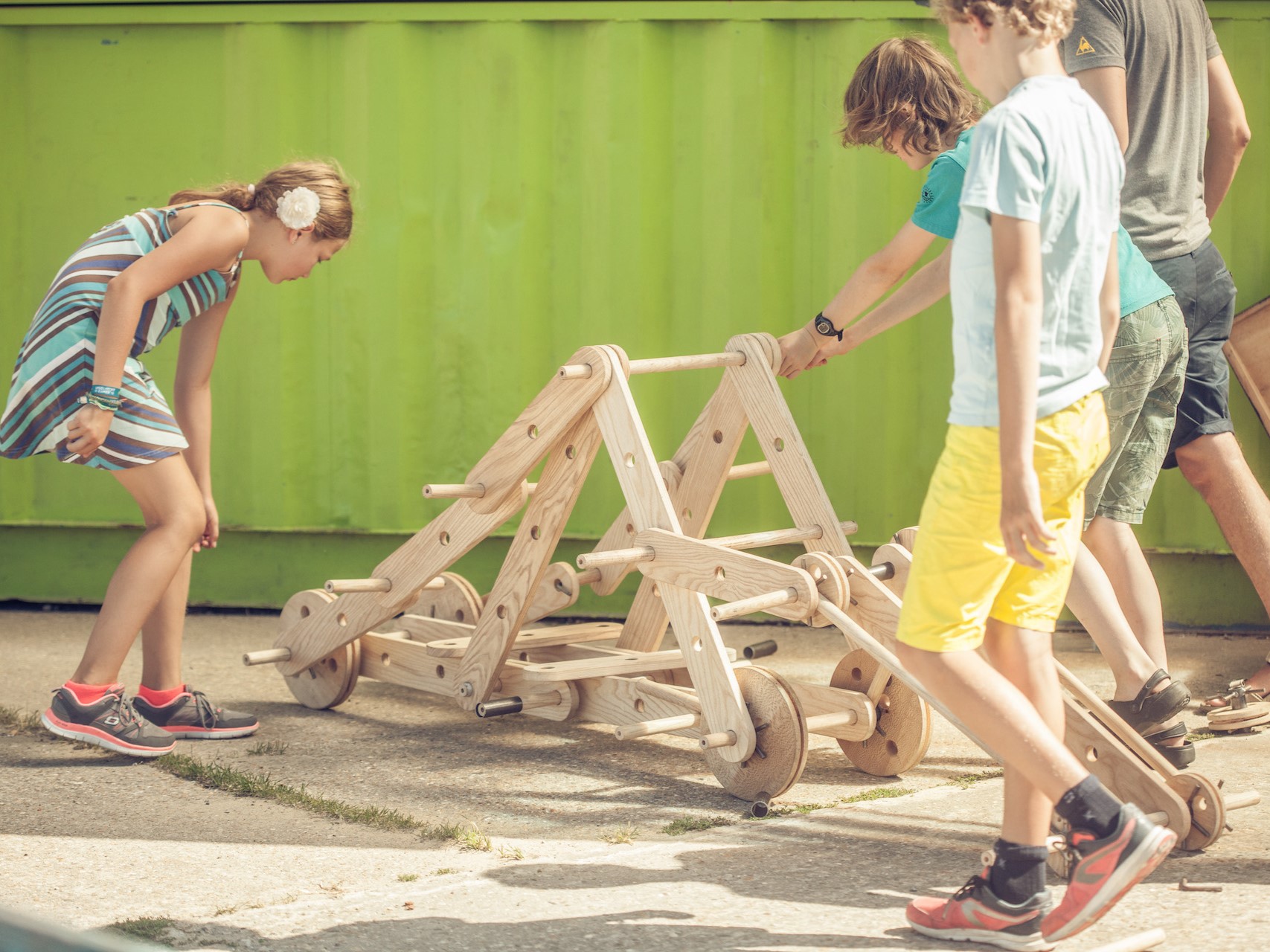 Bouwen op sportdag