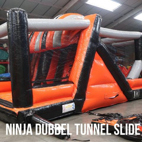 Ninja Dubbel tunnel Slide